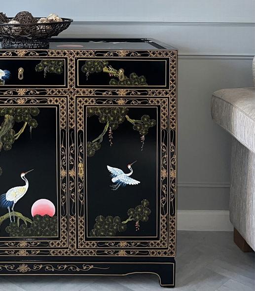 painted sideboard